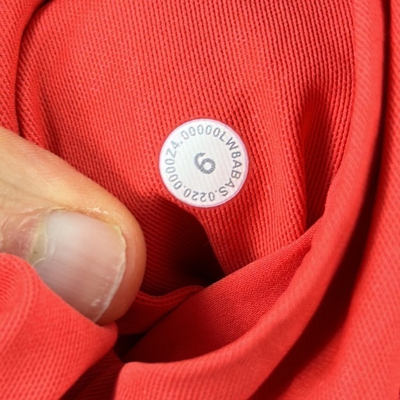 Lululemon Trip Taker Skirt Carnation Red - Picture 6 of 8